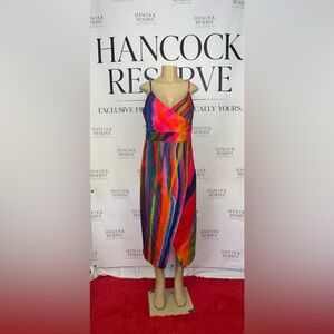 AlanaKayART Multicolor Abstract Print Dress